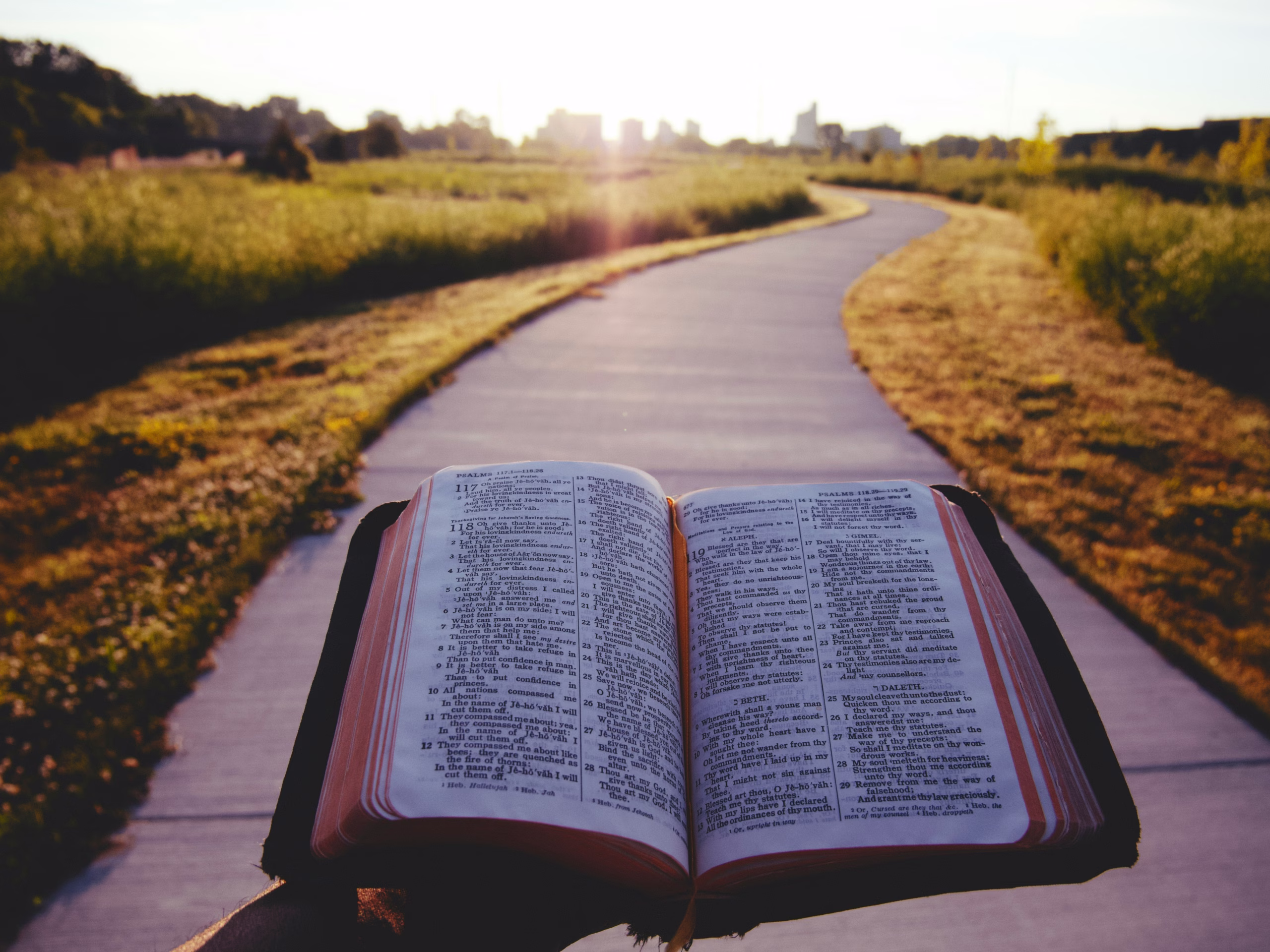 Living By God's Word reading the bible every day in your daily walk with Him.